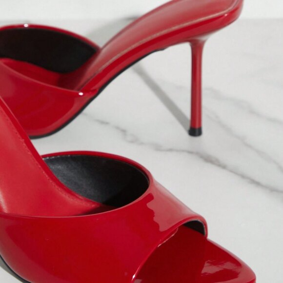 Red Party Women's High Heel Stiletto - Picture 6 of 6